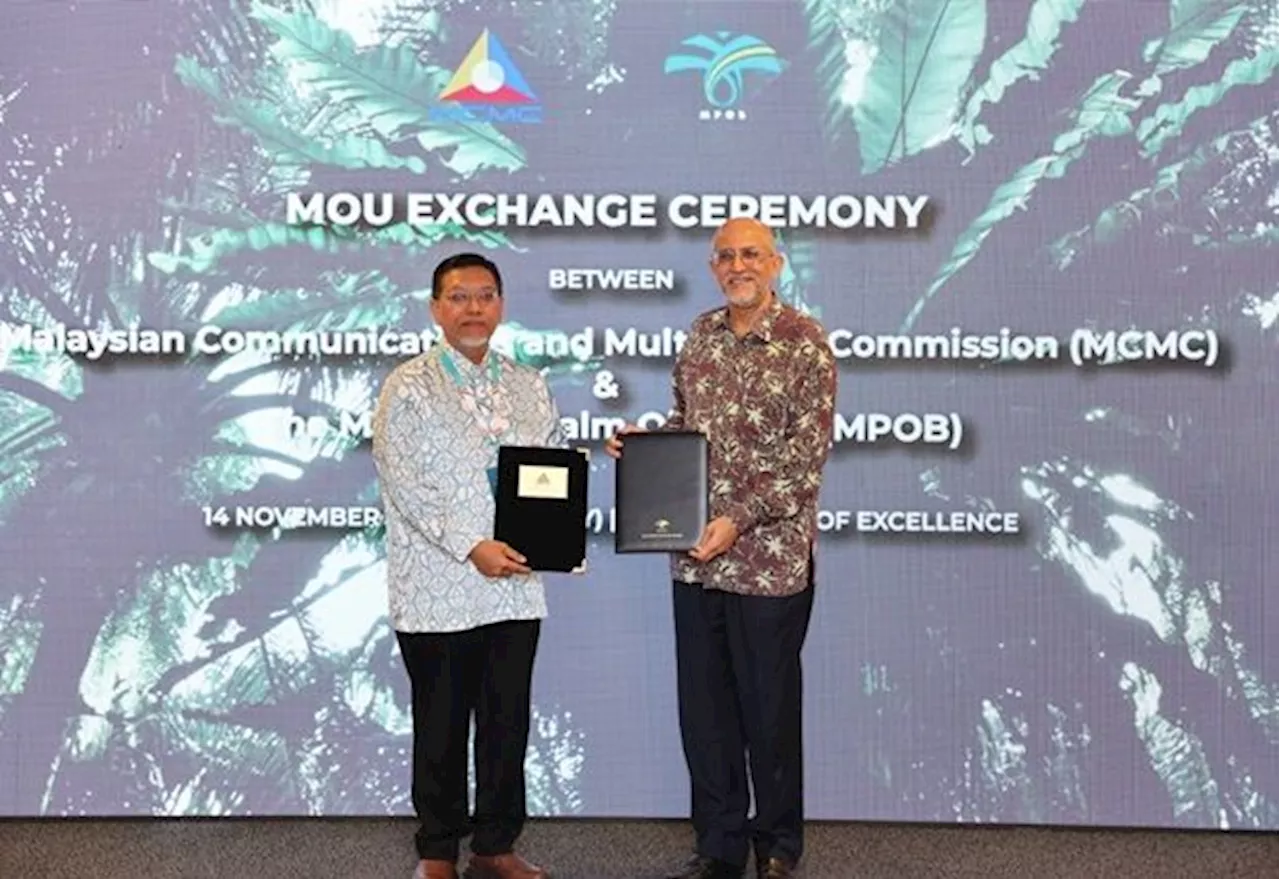 MCMC and MPOB collaborate to drive future technology in the palm oil industry