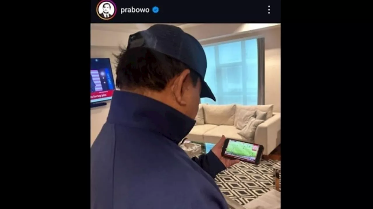 Benarkah Presiden Prabowo Nonton Timnas Indonesia Pakai Link Haram?