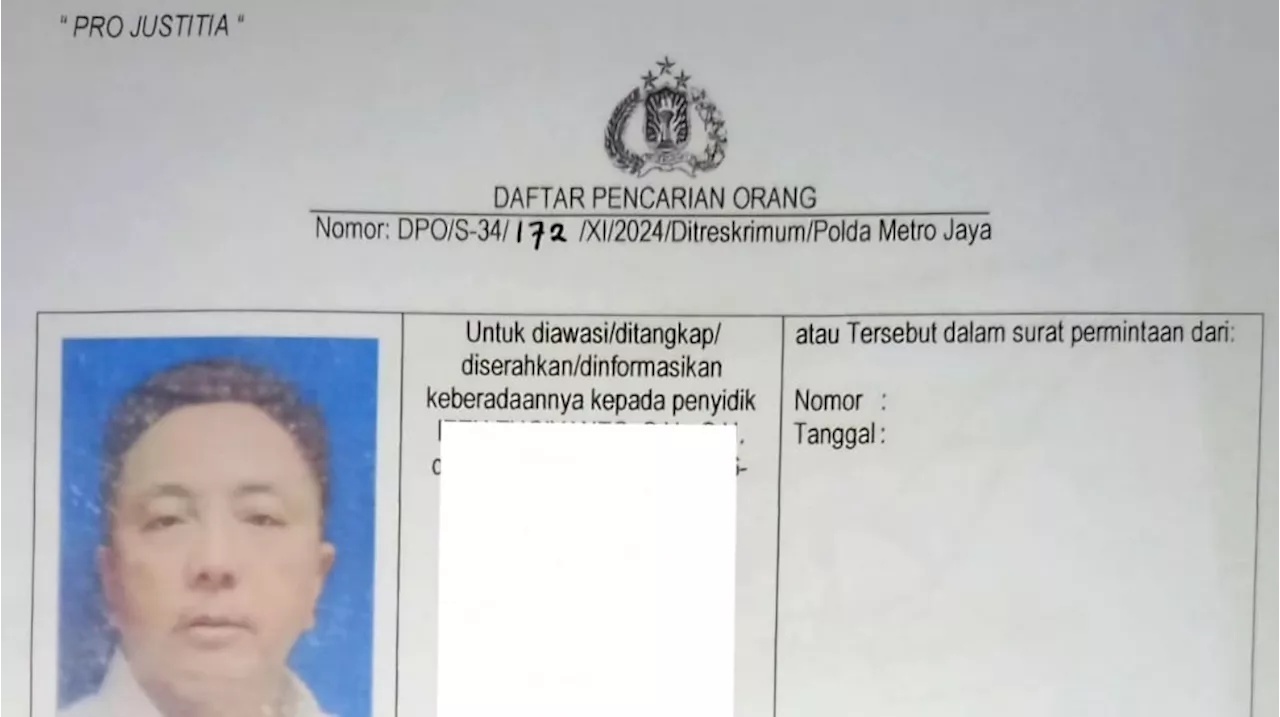 Profil Haksono Santoso Pengusaha Timah yang DPO dan Diburu Interpol