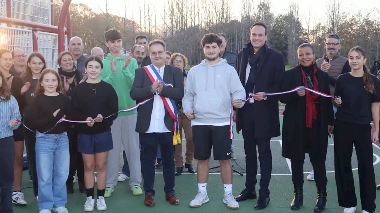 Campagne : bien plus qu’un simple espace sportif, le city stade a été inauguré