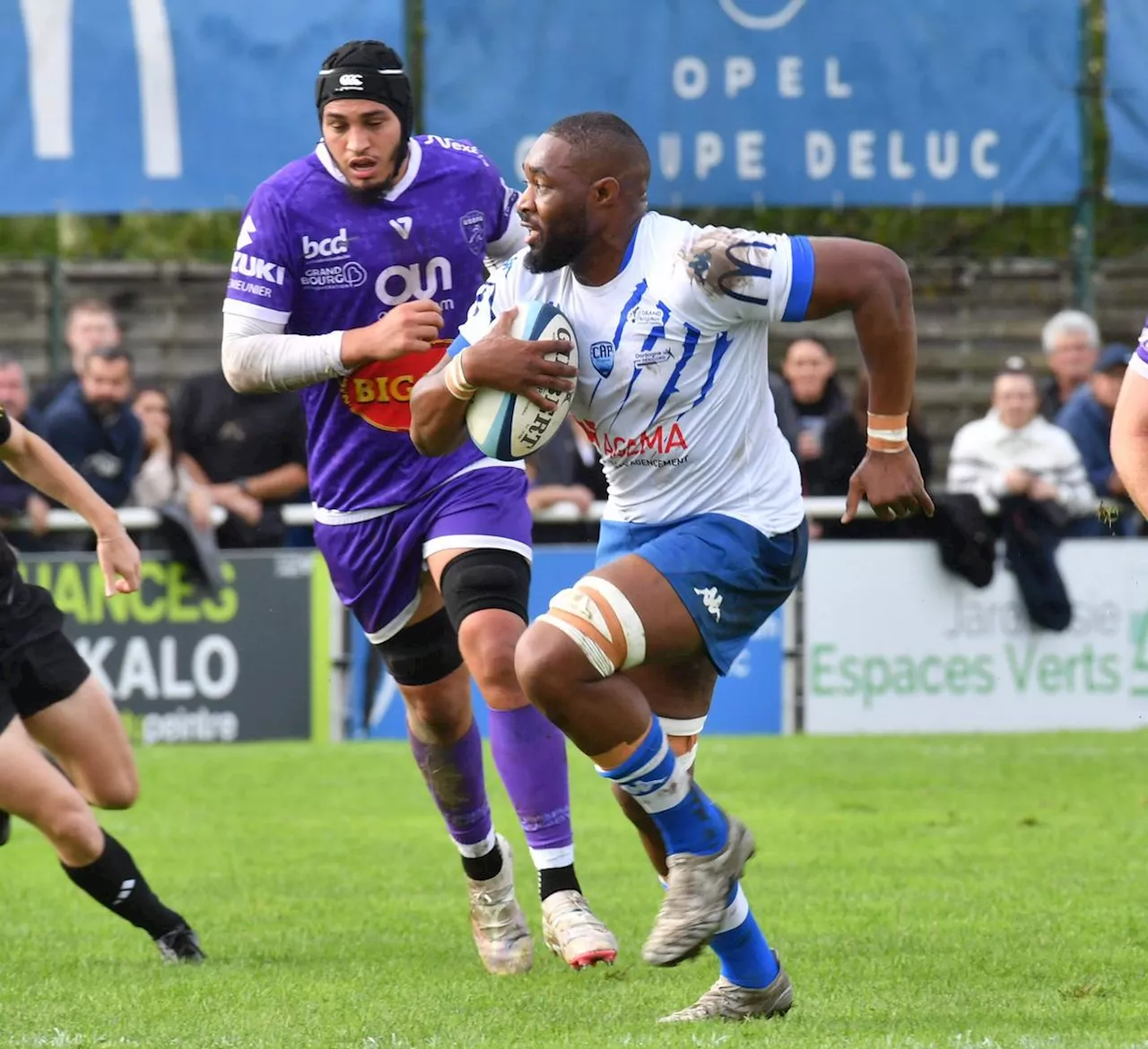 Rugby (Nationale) : Madioke Konate est de plus en plus épanoui au CA Périgueux