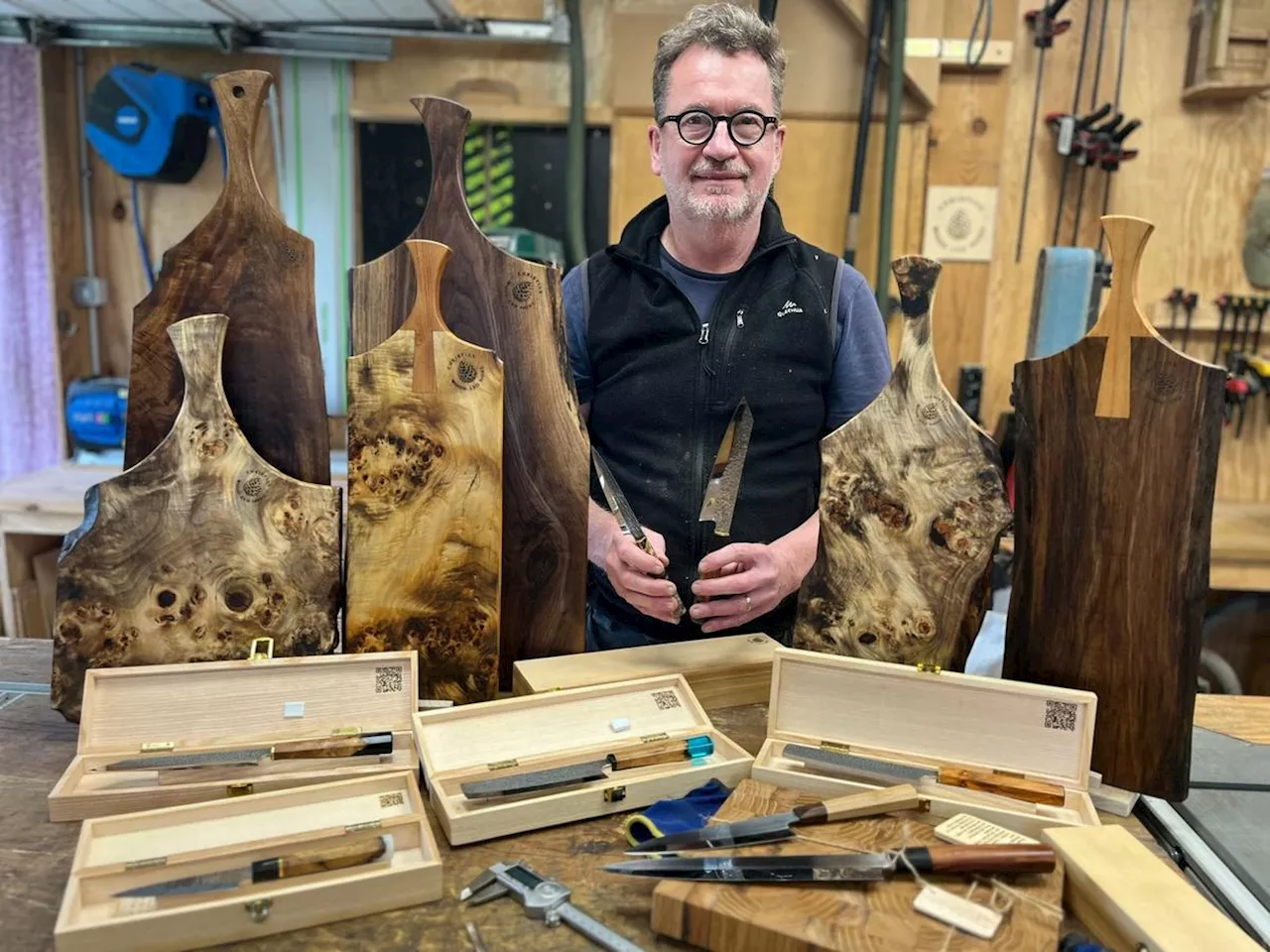 Saint-Yaguen : un artisan de la commune sera présent au marché de Noël de La Récrée