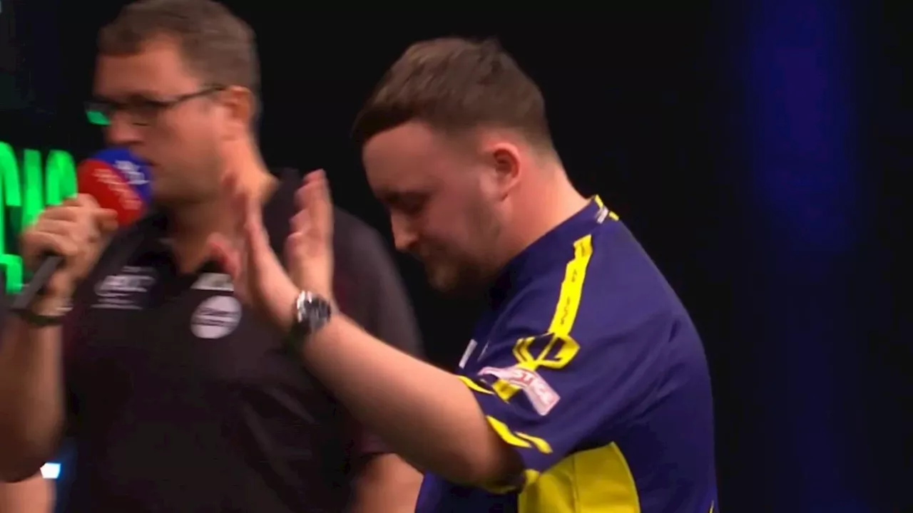 – Darts ref slammed as Luke Littler refuses to celebrate win...