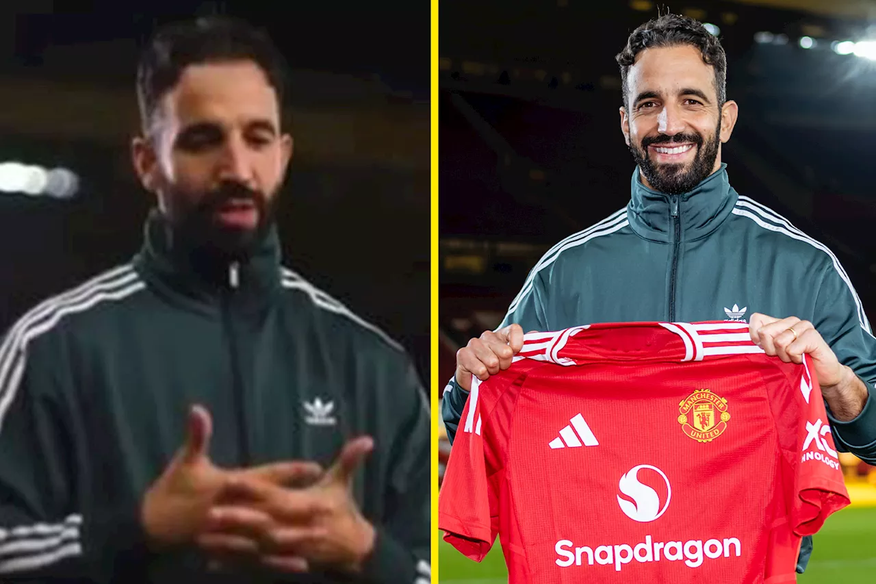 Eagle-eyed Man United fans have theory about Ruben Amorim’s first signing in revealing interview...