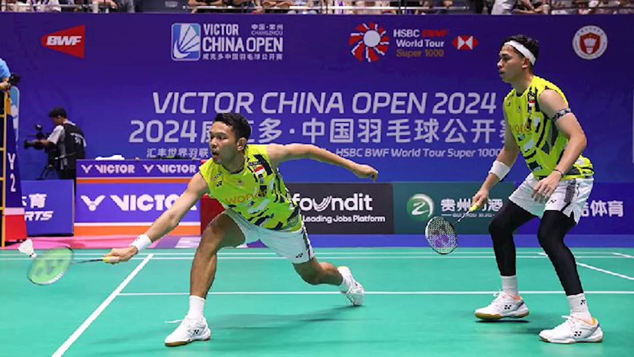 Fajar / Rian Lolos ke Babak Final Kumamoto Masters 2024, Bersiap Hadapi Takuro Hoki / Yugo Kobayashi