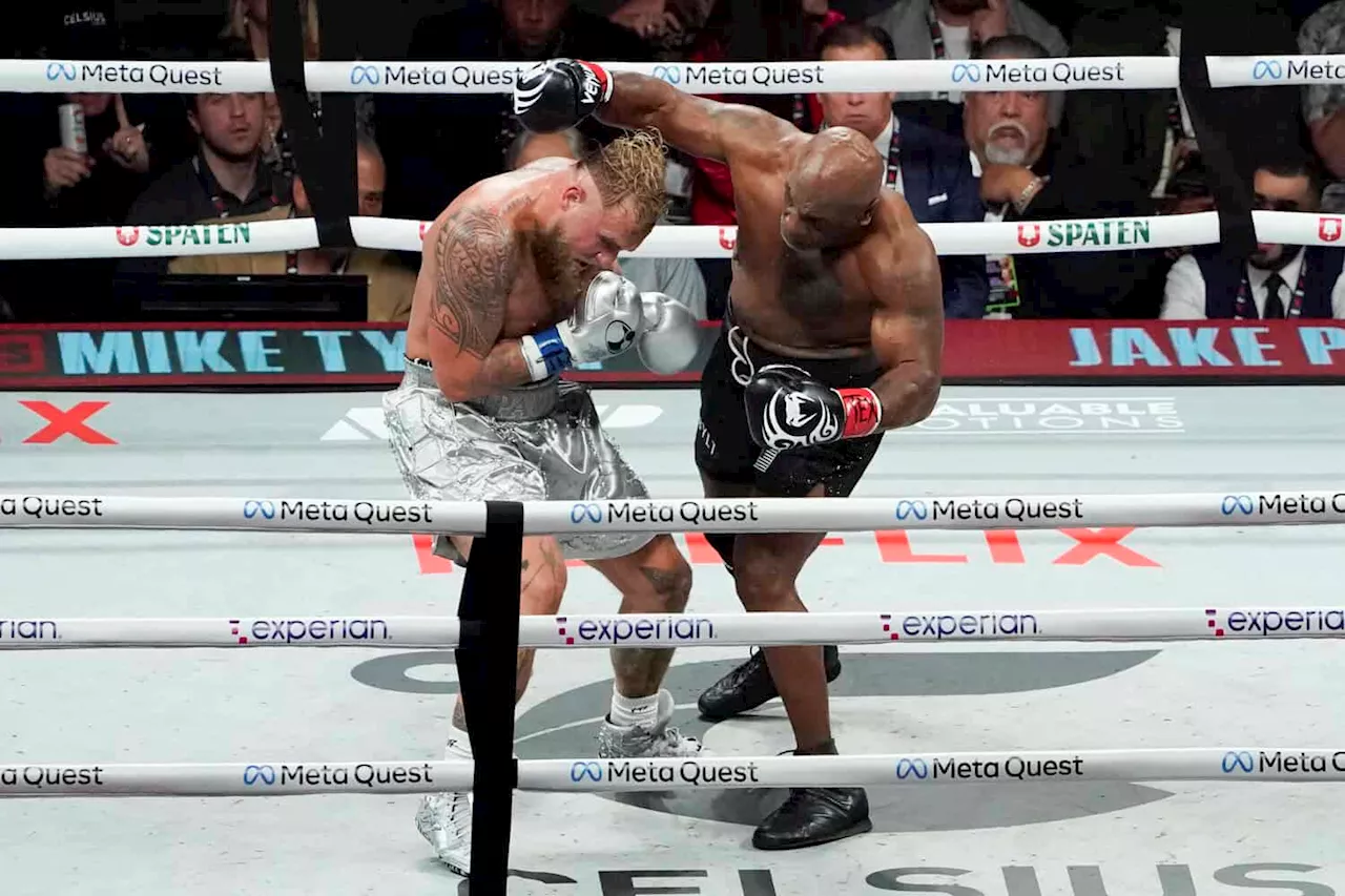 Tyson beaten by Youtuber Paul in heavyweight return