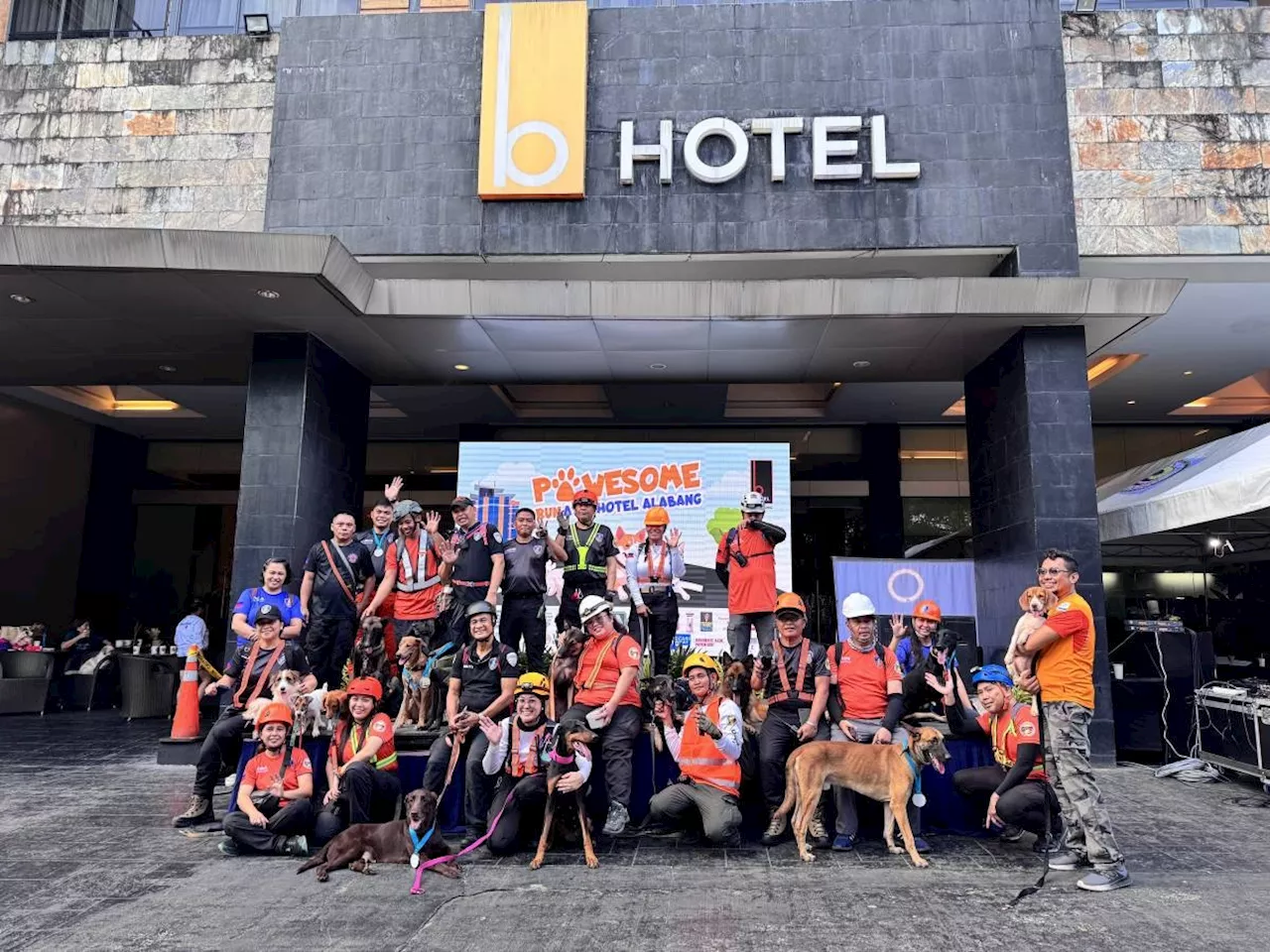 B Hotel Alabang's Pawesome Run supports K-9 Heroes