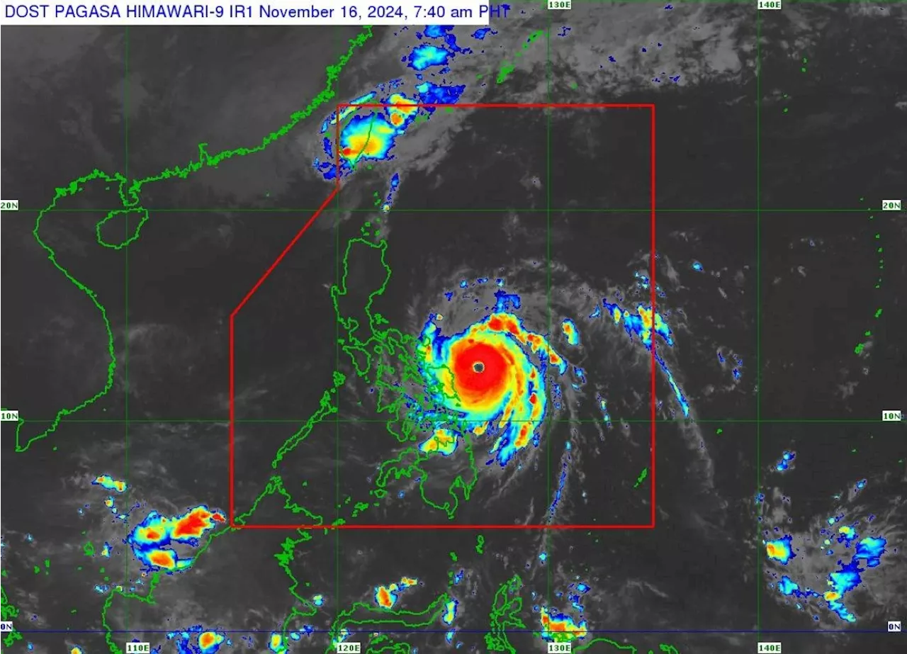 Signal No. 4 up in parts of Bicol as 'Pepito' intensifies into super typhoon