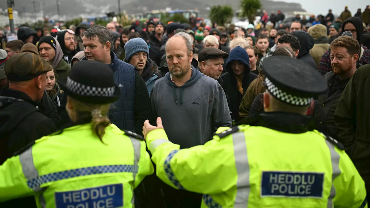 Farmers say ‘enough is enough’ in mass tractor protest against inheritance tax during Keir Starmer’s speec...