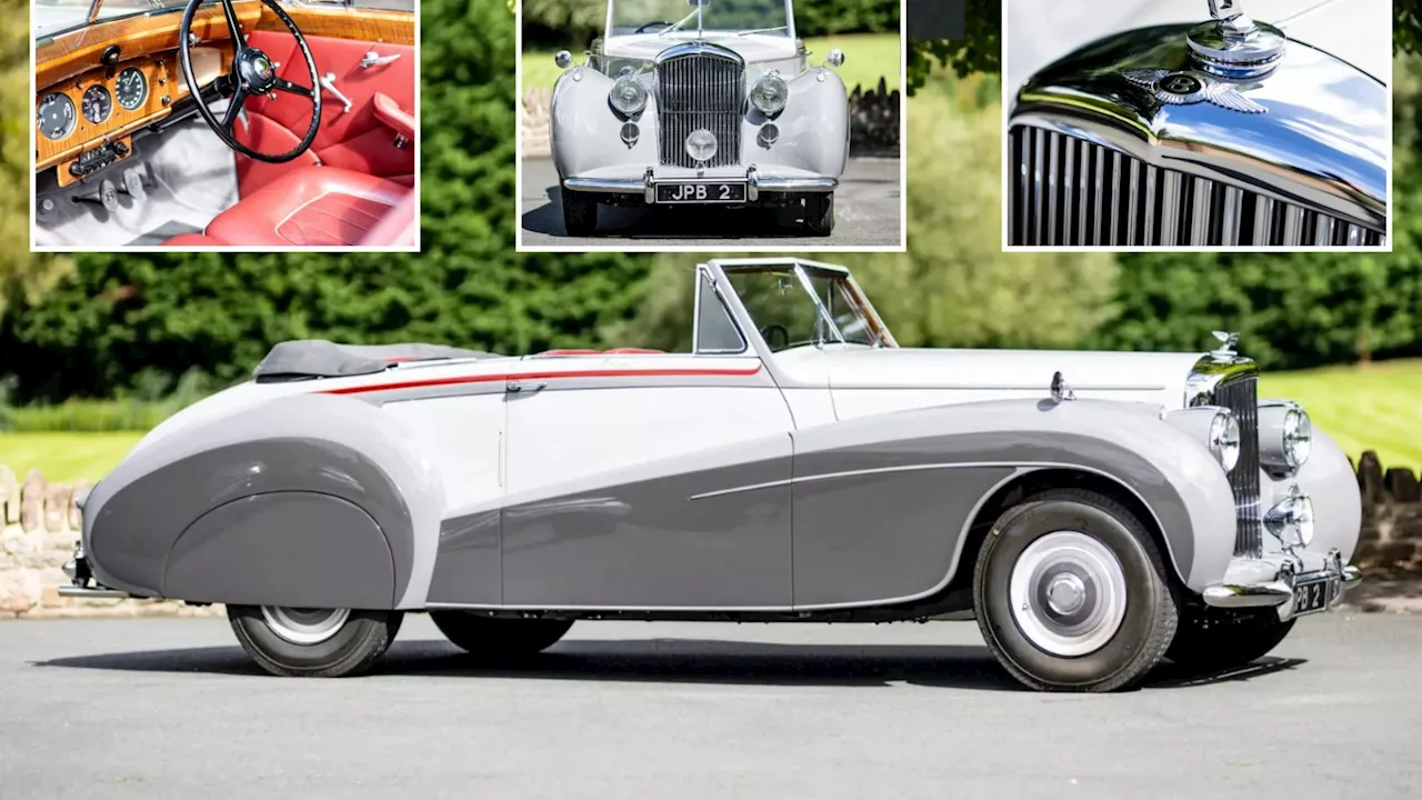 Ultra rare classic art deco Bentley fit with hand-wound clock could be yours for £300k