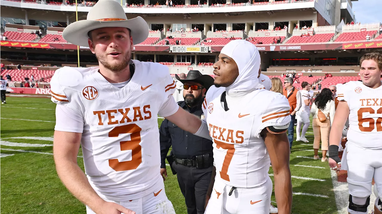 Ewers, Texas' defence lead No. 3 Longhorns past Arkansas