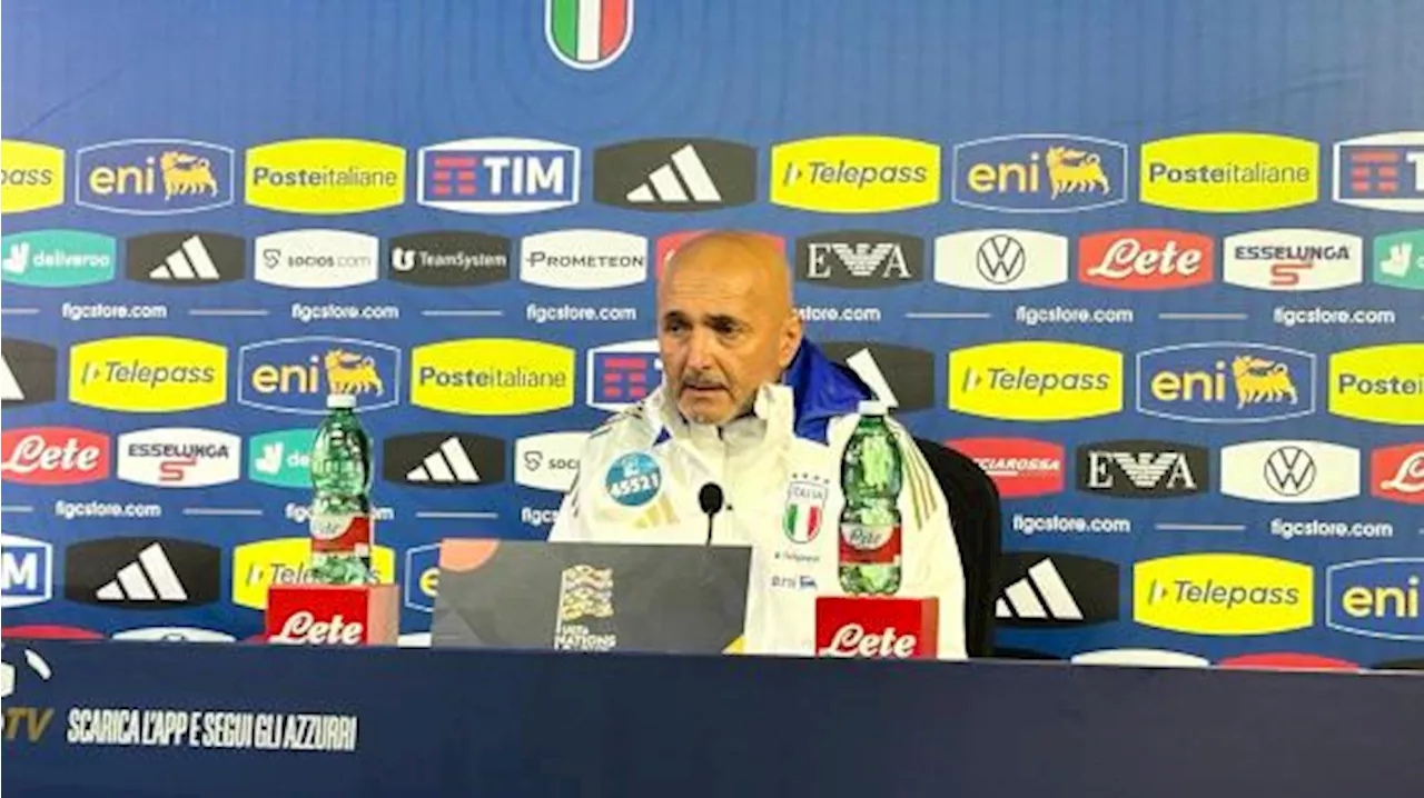 Nations League, Spalletti: 'Con l'Italia abbiamo sbagliato una sola partita, con la Svizzera'