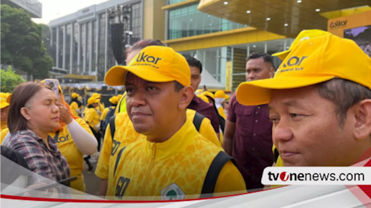 Senam Sambut HUT ke-60 Partai Golkar, Bahlil Beberkan Pencapaian Menangkan 102 Kursi di Pemilu