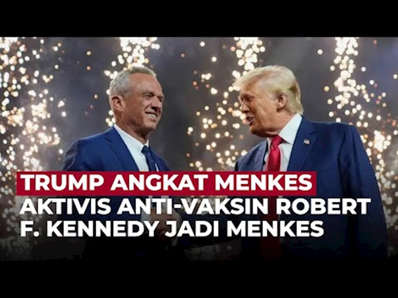 Trump Angkat Aktivis Anti-Vaksin, Robert F. Kennedy Jr Sebagai Menteri Kesehatan