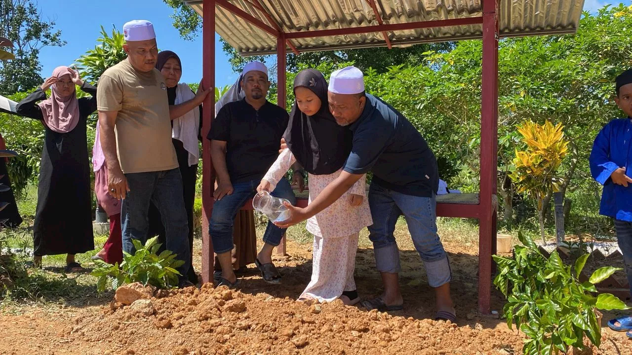 Sayu, anak Khairul Hakim menangis panggil bapa