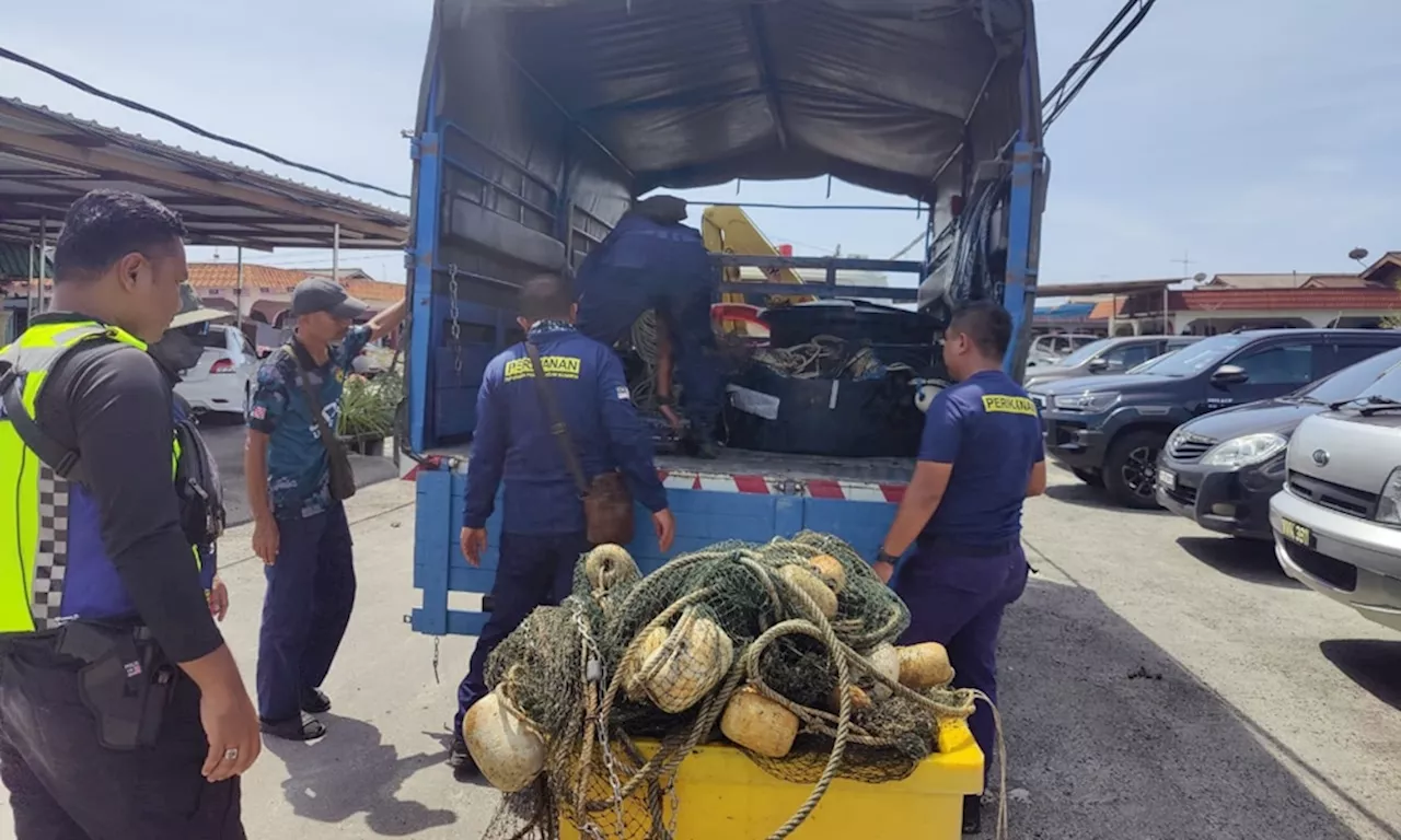 Sorok pukat tunda diguna di perairan zon A