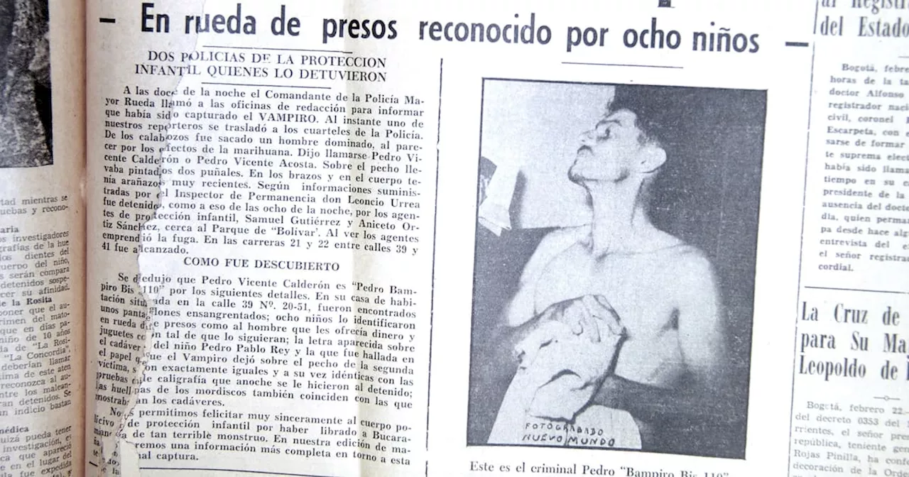 El Vampiro del 55: los crímenes que aterrorizan a Bucaramanga