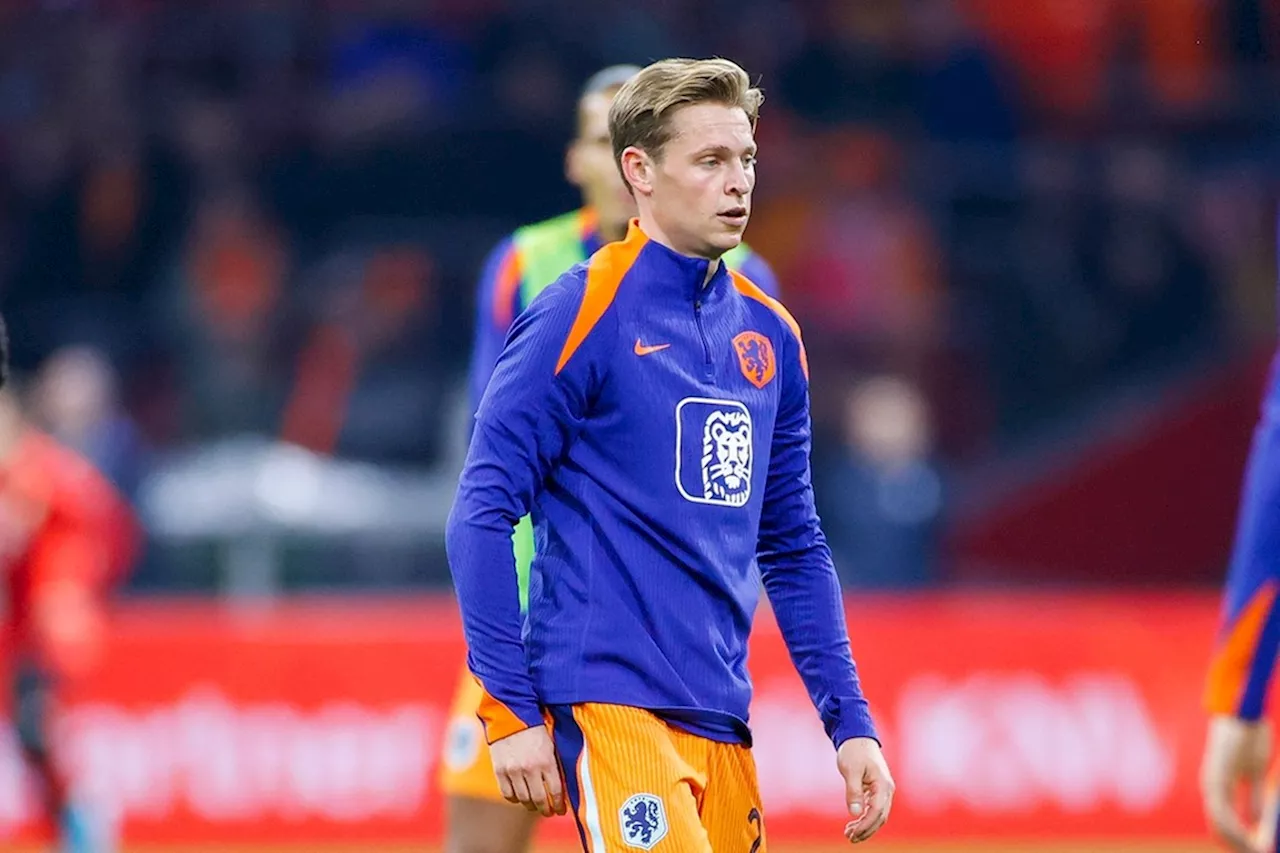 Gedachten Frenkie de Jong gingen even terug naar Eriksen en Nouri