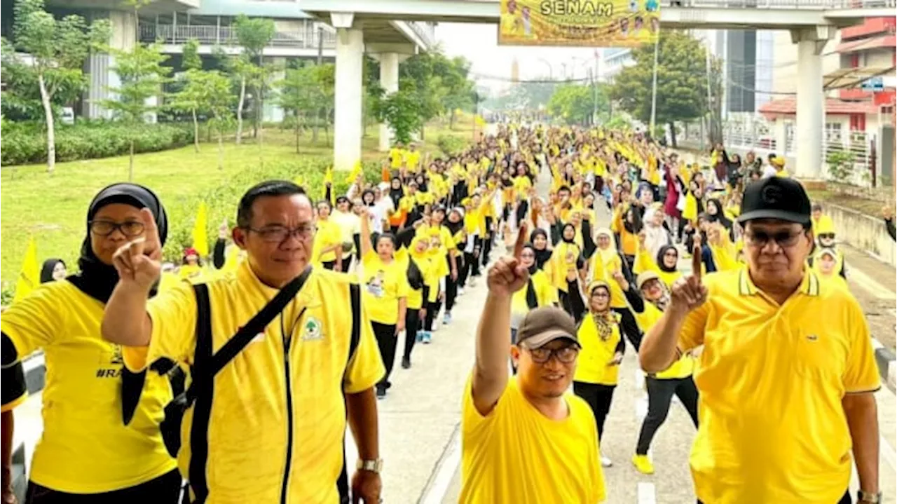 Peringati HUT ke-60 Partai, Elite Golkar Serukan Kawal Kemenangan untuk RK-Suswono di Jakarta