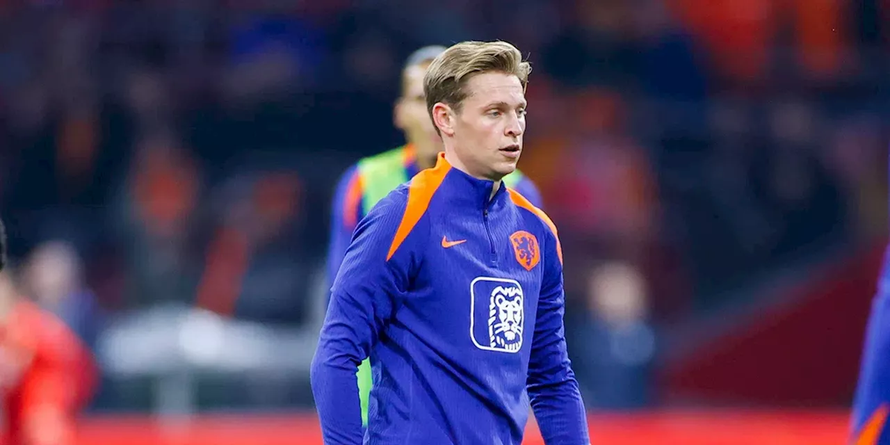 Geschrokken Frenkie in gedachten terug naar 2017: 'Moest even aan Nouri denken'