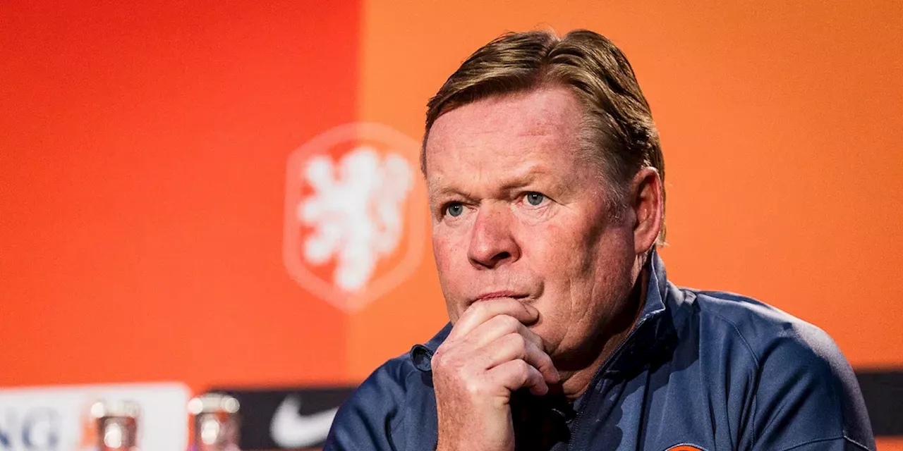 Koeman reageert op juichen Weghorst: 'Vind ik makkelijk om te zeggen'