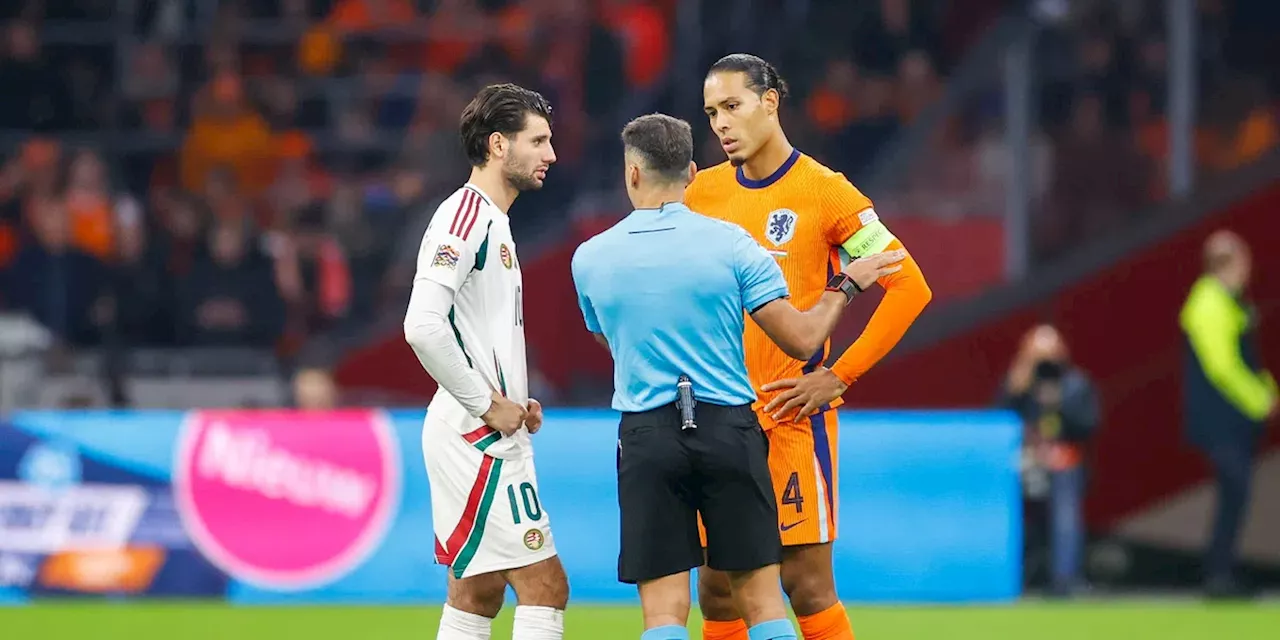 Van Dijk schrok van noodsituatie bij Hongaren: 'Je ziet iemand trillen...'