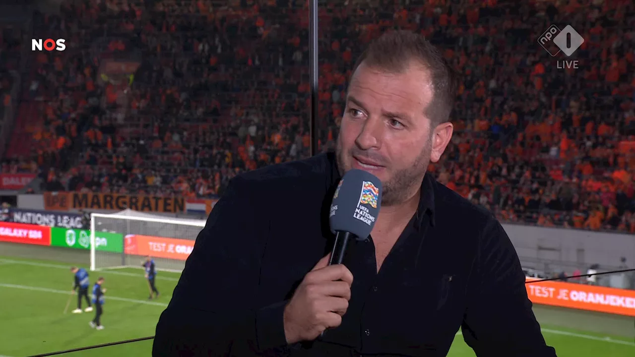 Rafael van der Vaart ergert zich mateloos aan Wout Weghorst: 'Ik krijg hier echt buikpijn van'