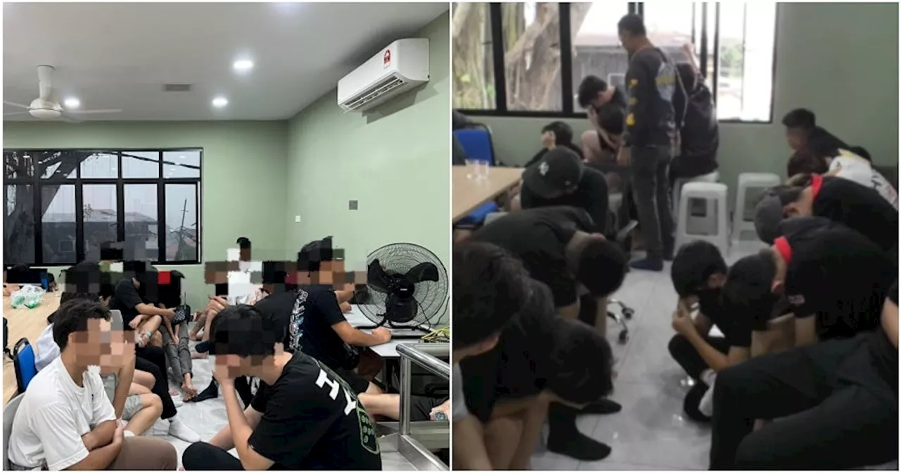 14 Students Among 61 Arrested After Police Raid on 'Geng 360' Initiation Ceremony in Sg Besi