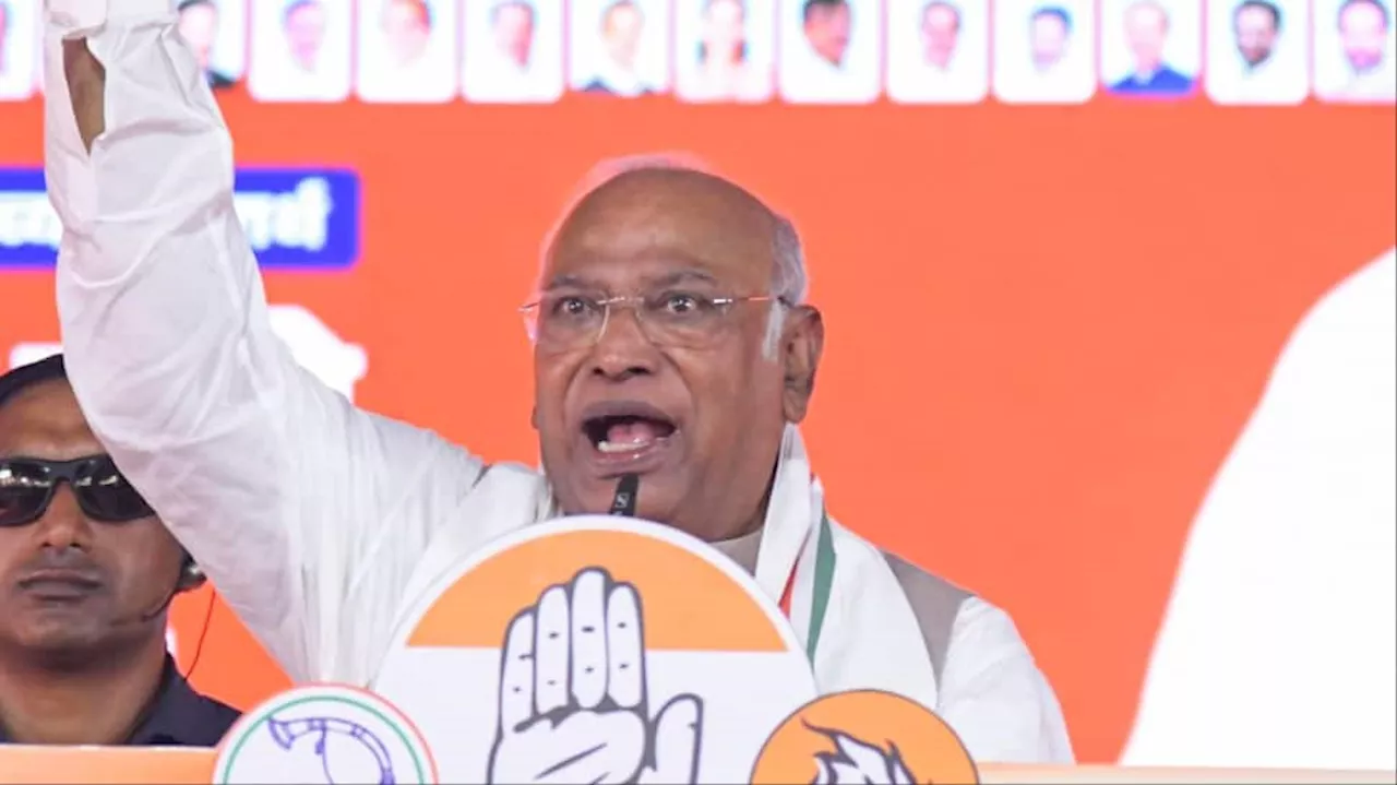 Ghuspaithiya Andar Aa Rahe Hain Aur...: Cong Prez Kharge Slams BJP Over Infiltration In Jharkhand