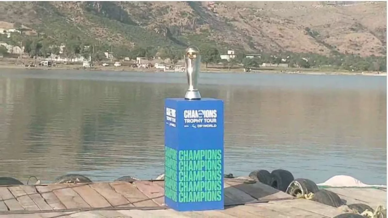 ICC Champions Trophy 2025 reaches Khanpur Dam amid festive celebrations