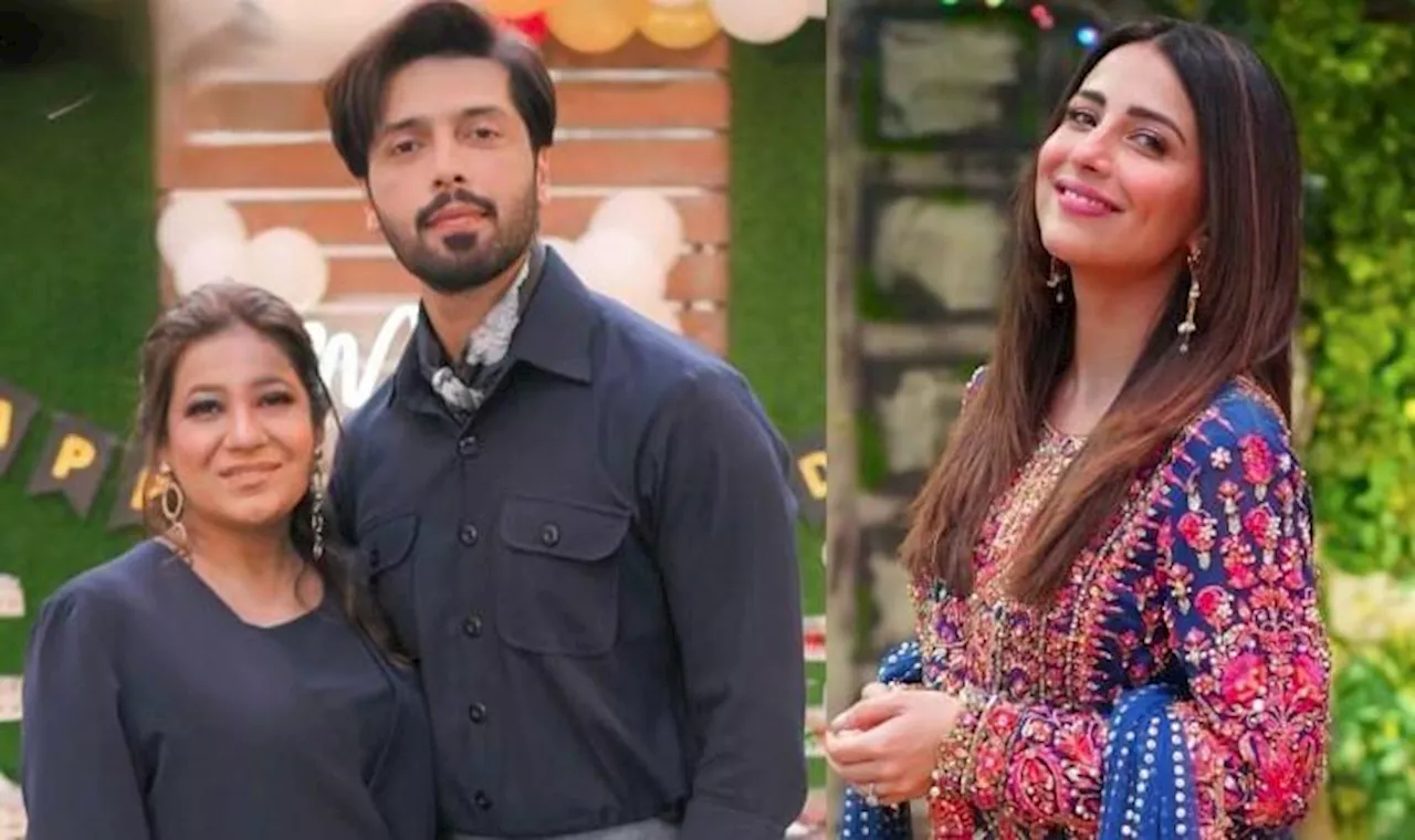 Ushna Shah slams netizen for ‘degrading’ Fahad Mustafa’s wife