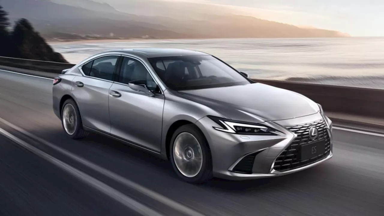 2025 Lexus ES facelift revealed in China