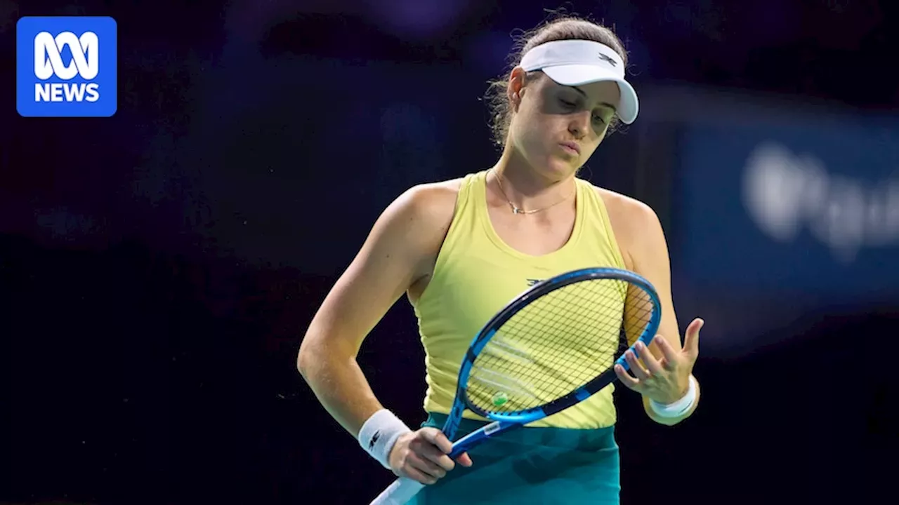 Australia out of Billie Jean King Cup after quarterfinal defeat to Slovakia Fed Cup Billie