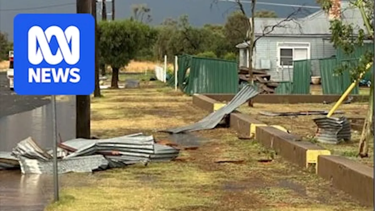 Wild storms smash NSW, leaving Carinda without pub, pizza shop and general store