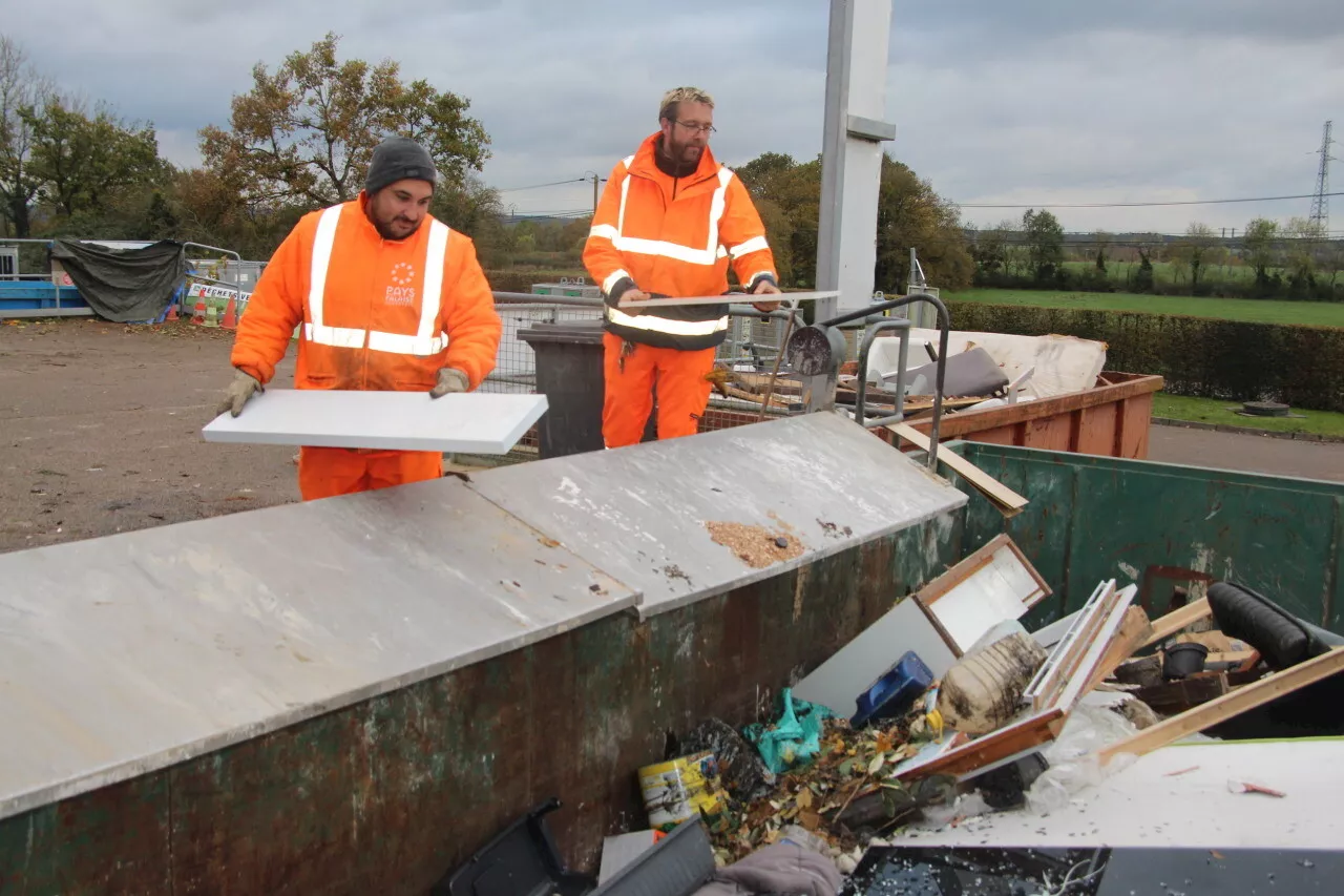 Dans le Pays de Falaise, près de 84 000 visites dans les déchetteries en 2023