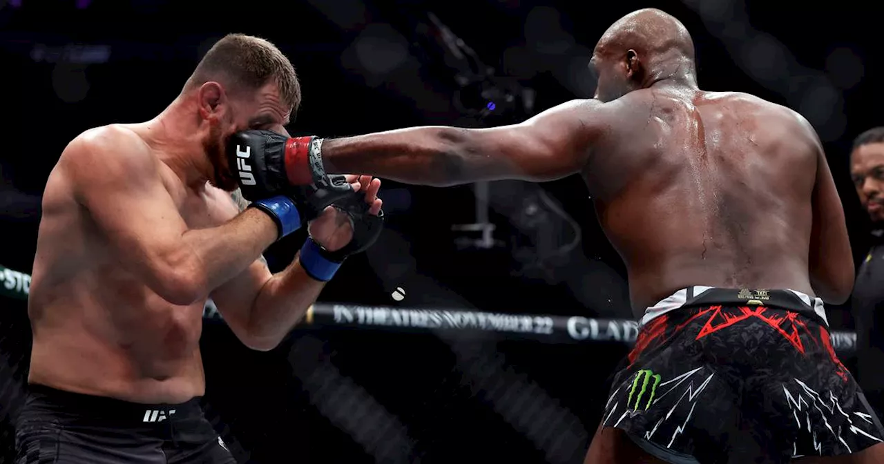 Jon Jones sends Stipe Miocic into retirement with decisive UFC heavyweight win in front of Trump