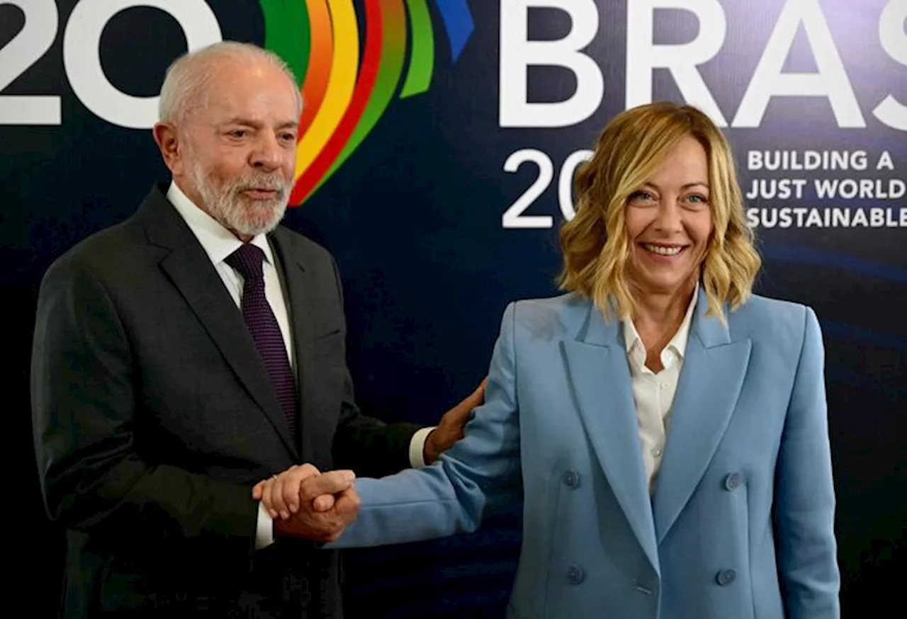 Meloni a Rio per il G20, bilaterale con Lula