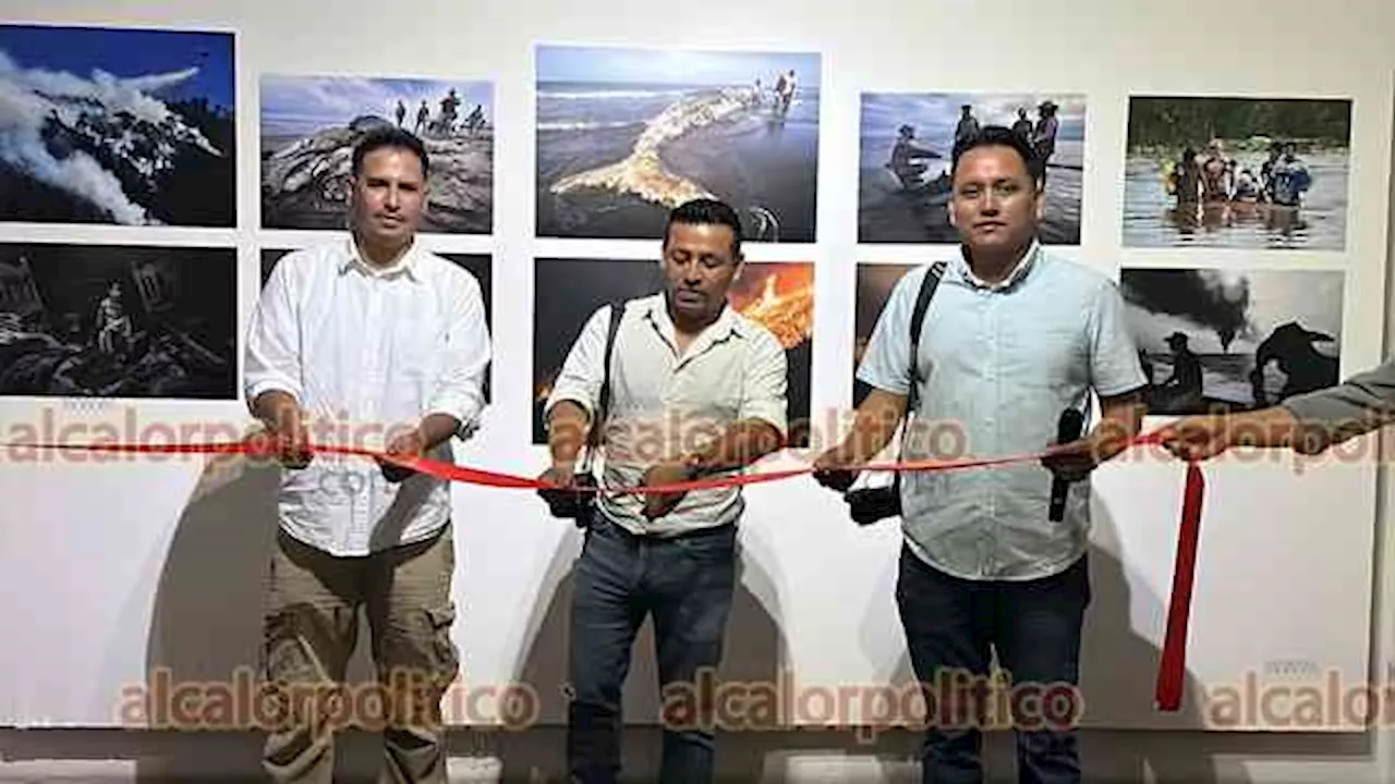 Con exposición, periodistas presentan 15 años de fotoperidismo veracruzano