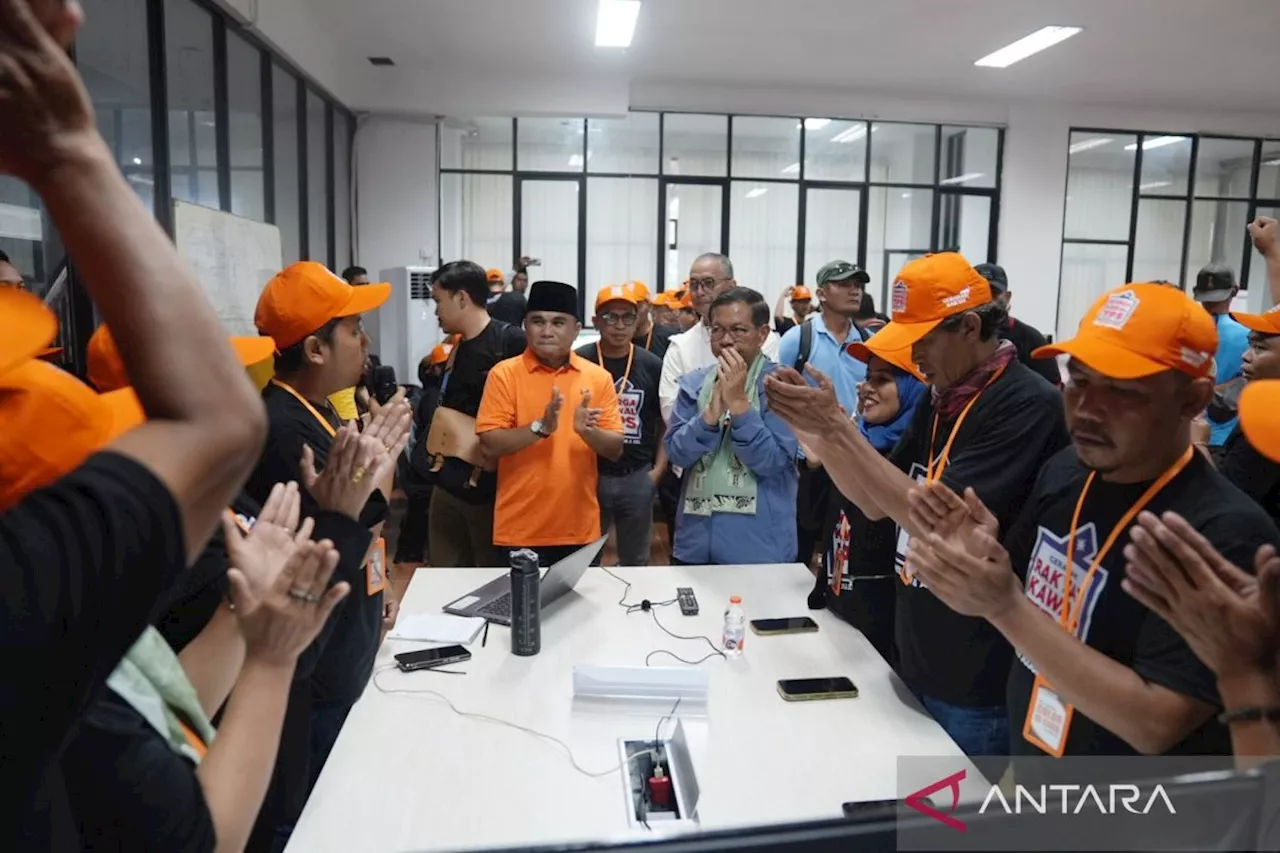 Anak Abah persiapkan apel siaga jaga TPS untuk suara Pramono-Rano