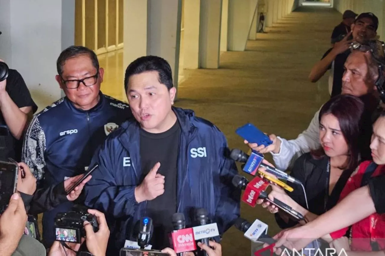 Erick Thohir jelaskan alasan timnas perlu evaluasi 'besar-besaran' usai lawan Jepang