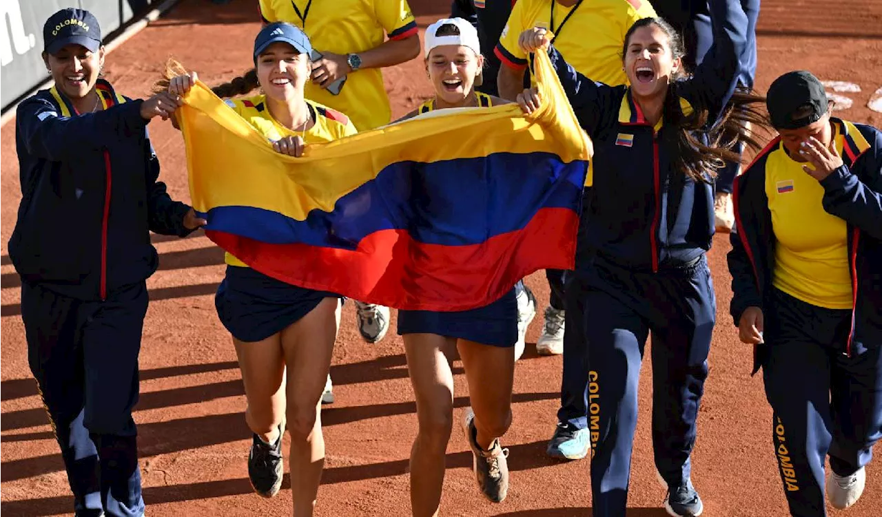 Colombia clasificó al grupo Mundial de la Copa Billie Jean King