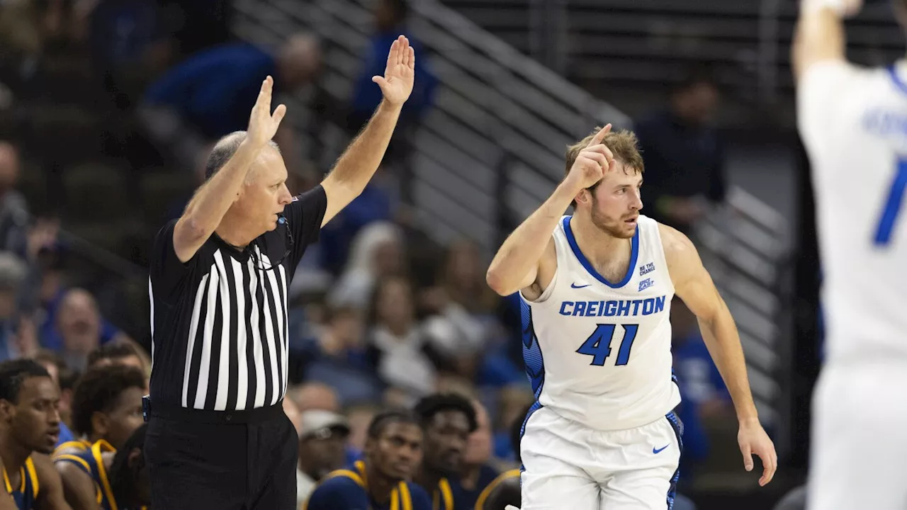 No. 14 Creighton earns another lopsided win with 79-56 victory over Kansas City