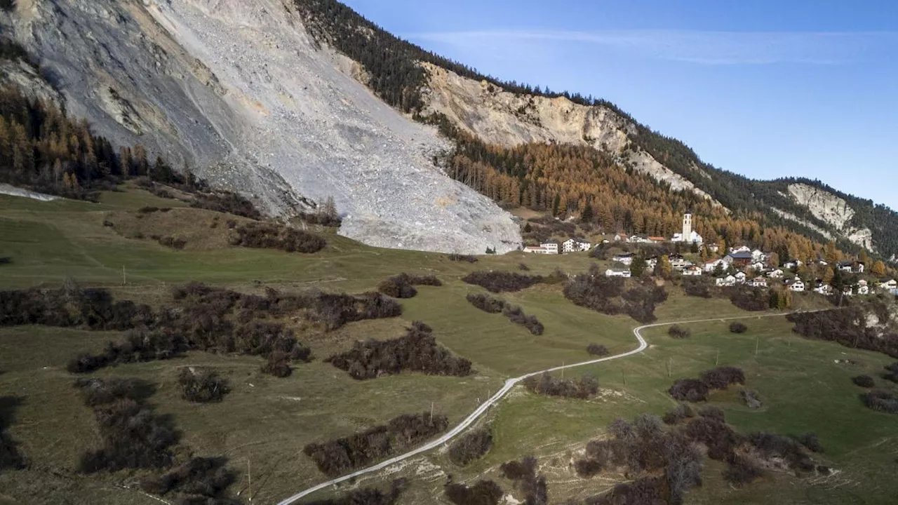 Brienz Graubünden: Schweizer Dorf bereitet erneut Räumung wegen Bergrutsch vor