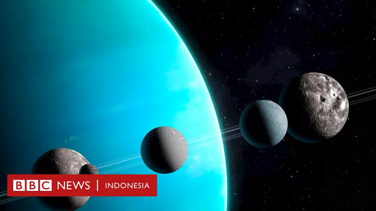 Penelitian terbaru indikasikan ada potensi kehidupan di bulan-bulan Uranus