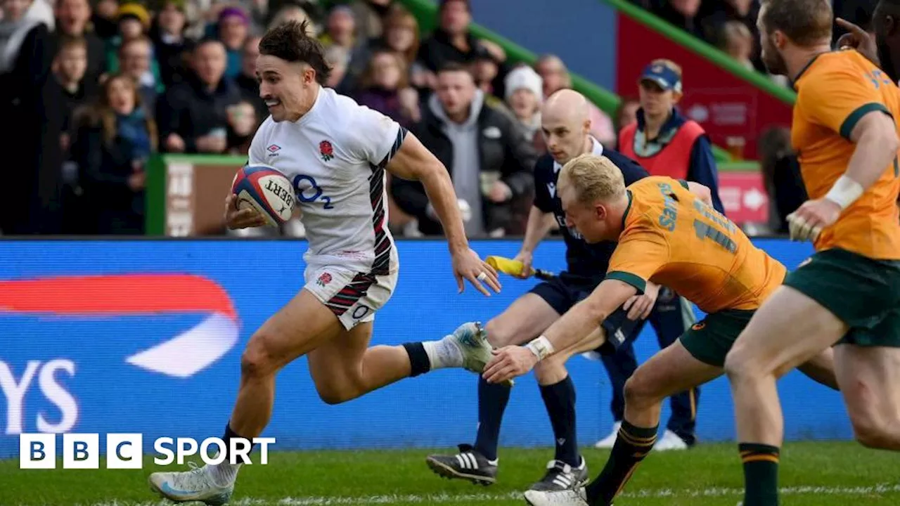 England A 38-17 Australia A: Cadan Murley scores twice in strong second-half performance