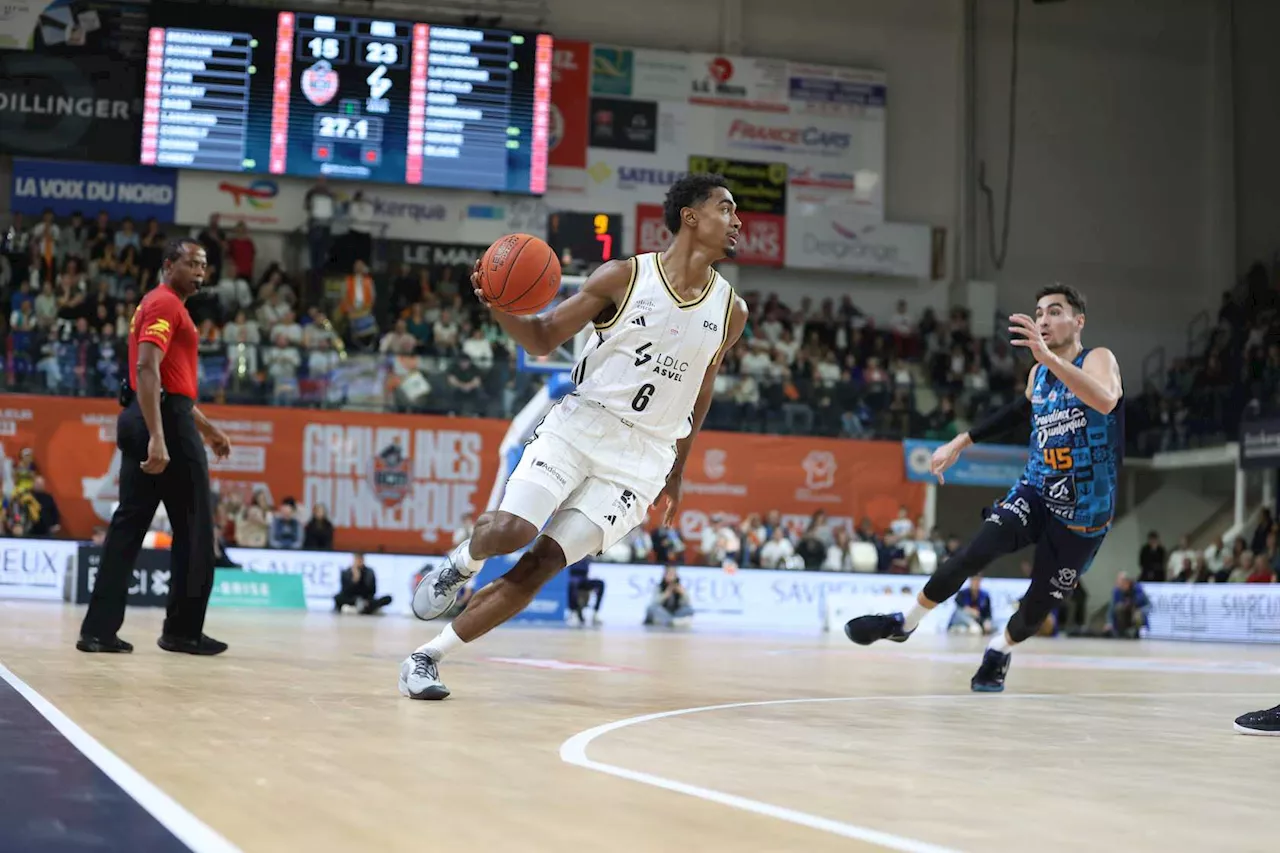 Tranquille comme l’ASVEL à Gravelines-Dunkerque