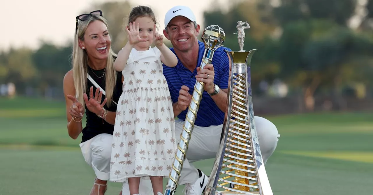 Rory McIlroy shares touching moment with wife and daughter after emotional win