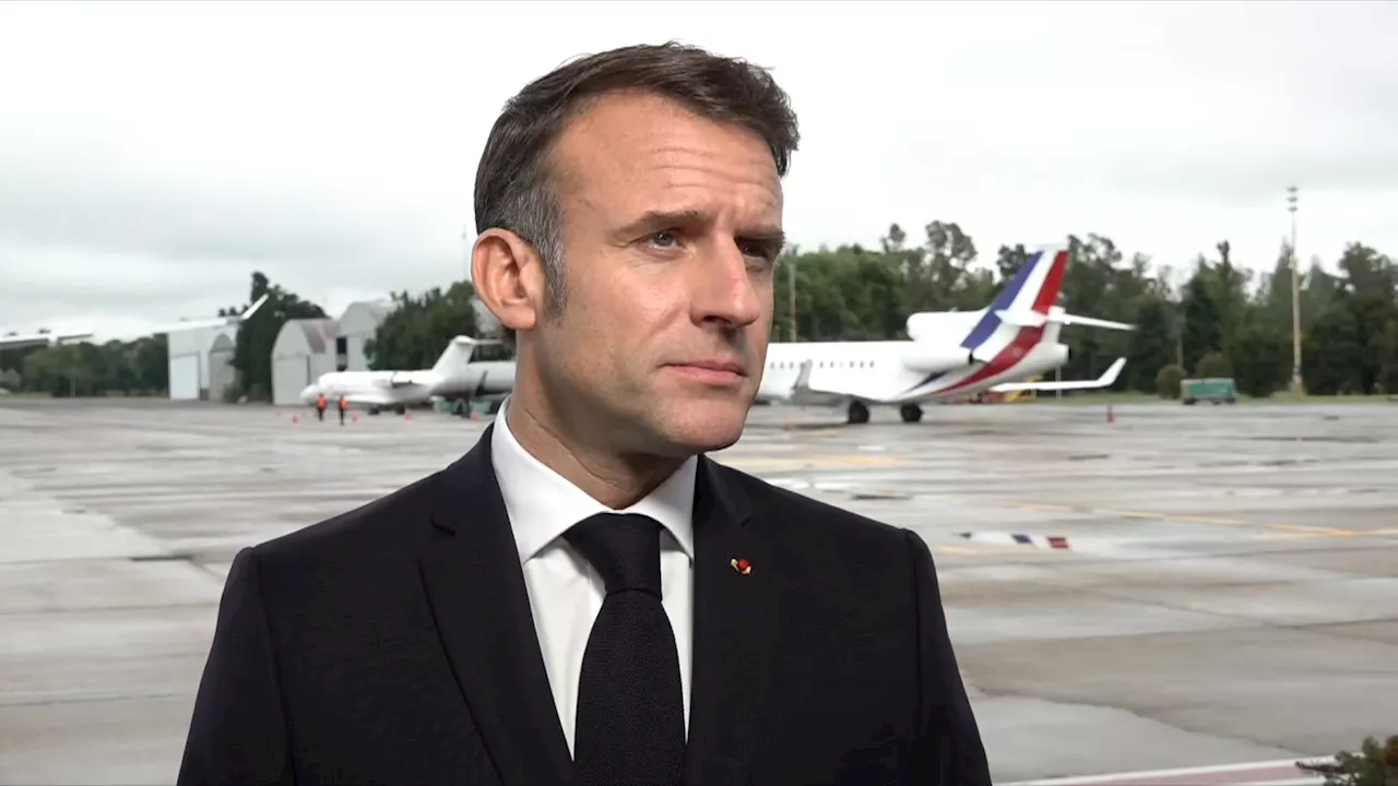 Guerre en Ukraine: pour Emmanuel Macron, Vladimir Poutine 'ne veut pas la paix'