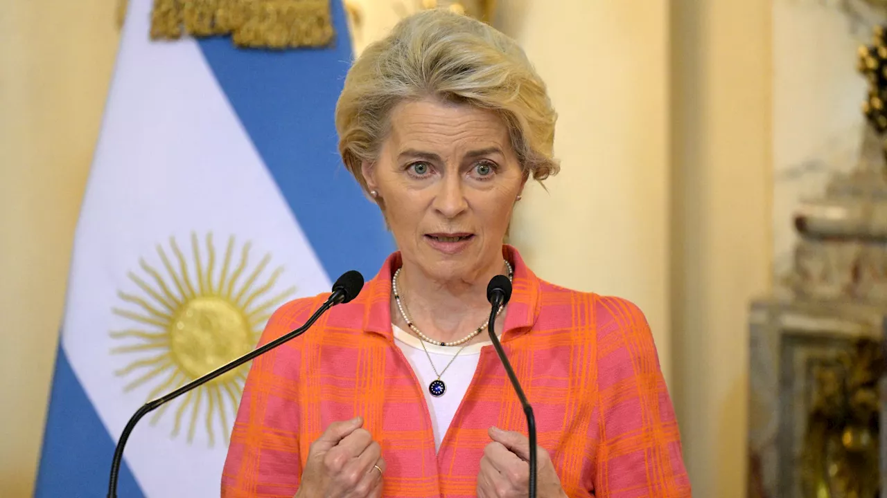 Mercosur: Ursula von der Leyen assure que les négociations sont 'dans la dernière ligne droite'