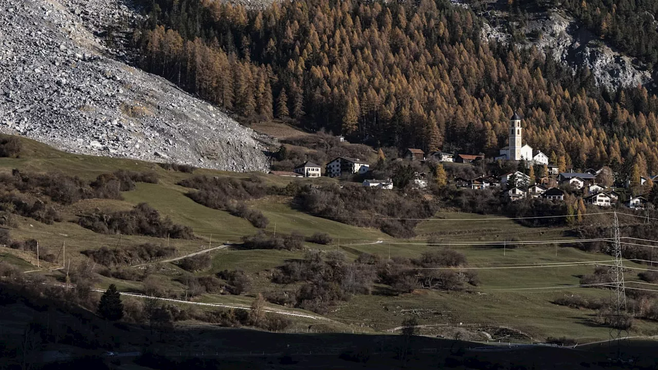 Brienz (Schweiz) evakuiert: Ganzes Dorf flieht vor Steinlawine